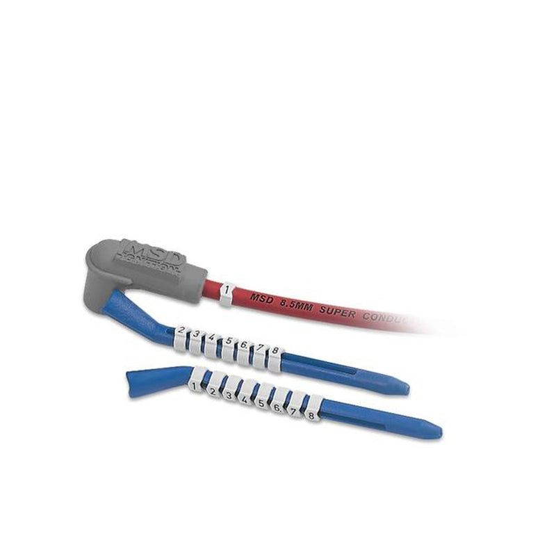 MSD Plug Wire Markers 8.5m 8 Pack MSD3414