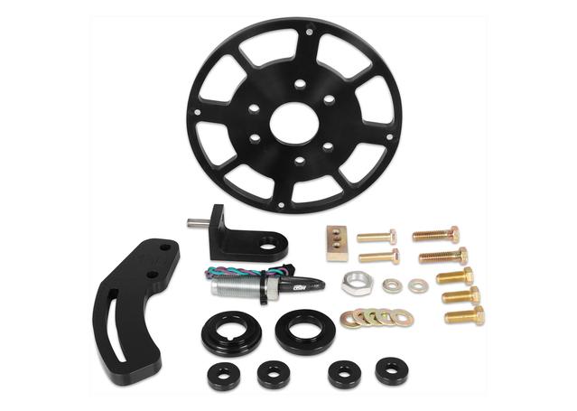 MSD Crank Trigger Kit Black fits Chev SBC MSD86153