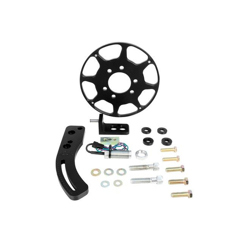MSD Crank Trigger Kit 8" Black fits Chev BBC MSD86203