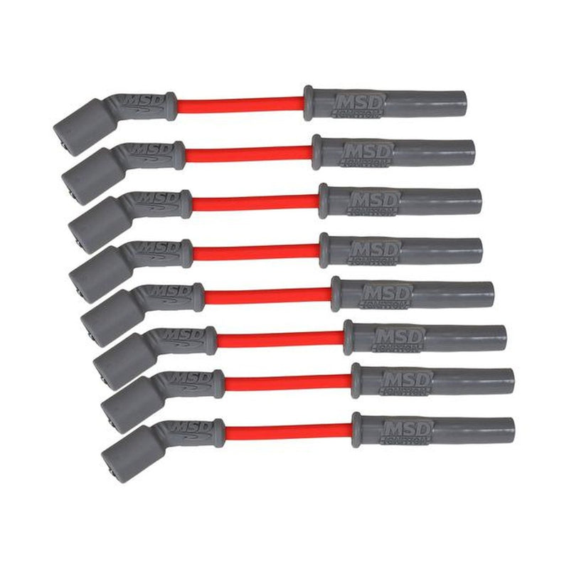 MSD Lead Set 8.5mm Red Multi Angle Boot suits LS1 MSD32819