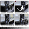Black plastic screw with cross-shaped head for securing mud flaps splash guards on toyota highlander 2014-2023