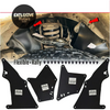 Toyota 4Runner, FJ Cruiser, Lexus GX460 Mud Flaps with Clips