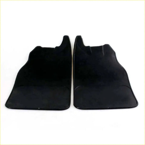 Black suede car floor mats with snug fit contoured edges and reinforced borders for toyota hilux 2004-2016