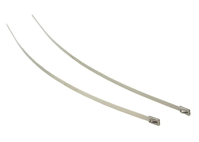 MVP 8mm Stainless Steel Locking Ties 350mm 2 Pack