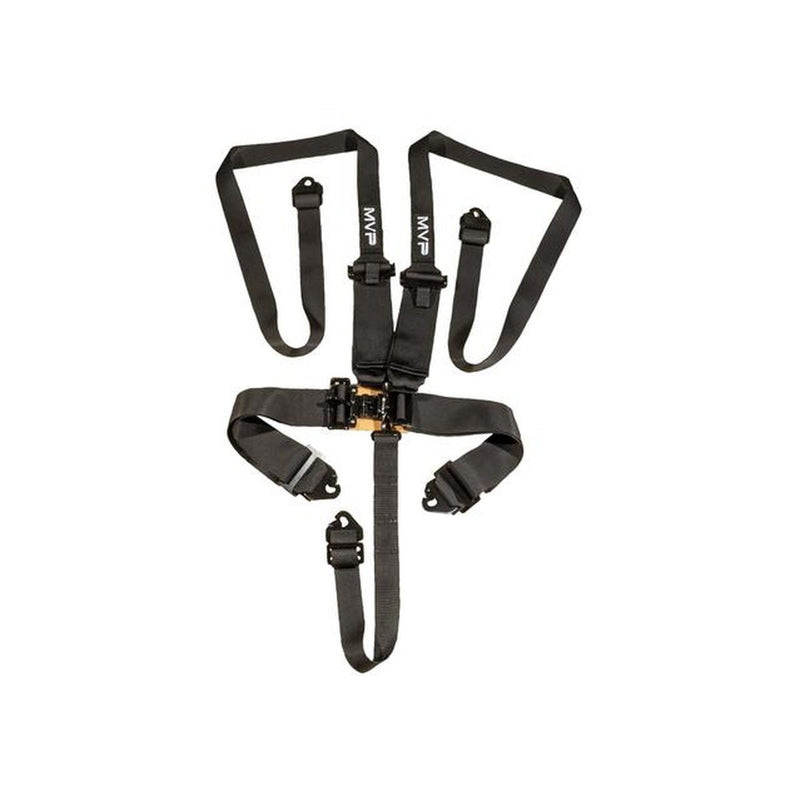 MVP Racing Harness 5 Point Hans 2-3" Belts Latch Type