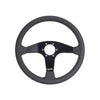 MVP Steering Wheel 350mm Steering Wheel Flat Leather