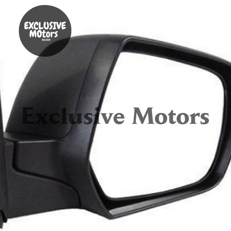 Ford Ranger / BT50 Right-Hand Black Manual Mirror (2006-2011)