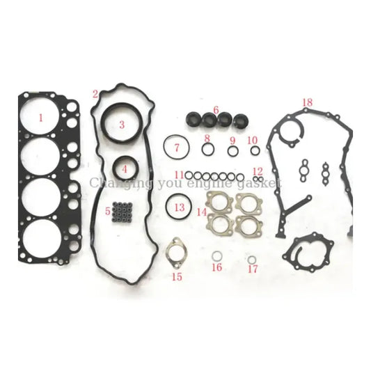 N04C N04C-UL N04C-UQ N04C-UP TOYOTA DYNA Platm/ Metal Set Diesel Engine d kit Engine Gasket Kren Bits