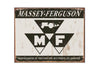 Massey Ferguson Logo Metal Sign (41x32cm) MSI1504