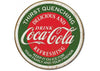 Coca Cola Thirst Quenching Metal Sign (30cm) MSI1659