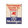 Mobile Gas-2nd to None Metal Sign (32x41cm) MSI1725