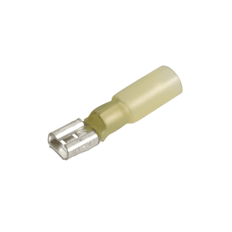 Narva Terminal Female Blade Yellow 6.3 x 0.8mm (15Pk)