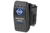 Narva Rocker Switch Rear Diff 12V Blue LED 63138BL