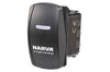 Narva LED Off/On Sealed Rocker Switch Blue 12-24V 63254BL