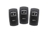 Narva Switch Faces - Aux 1/Aux 2/Aux 3 (3Pk) 63272BL