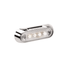 Narva LED Courtesy Lamp White/Chrome 90812CBL