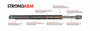 StrongArm Bonnet LH Strut 4523L - Fits Mitsubishi 3000GT