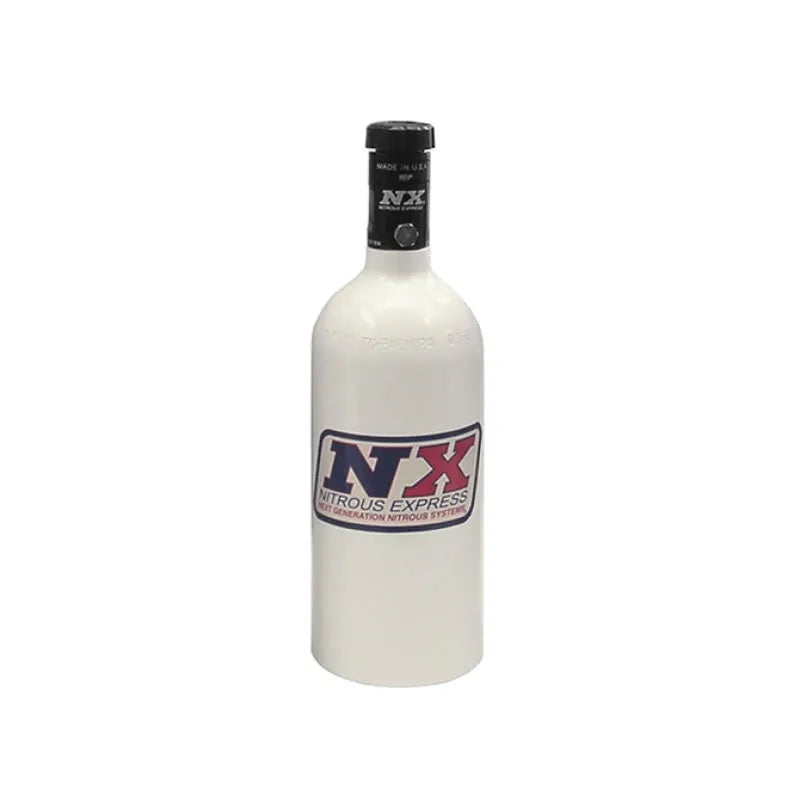 Nitrous Express 1lb Bottle w/Motorcycle Valve - 3.2 Diameter x 9.83 Tall