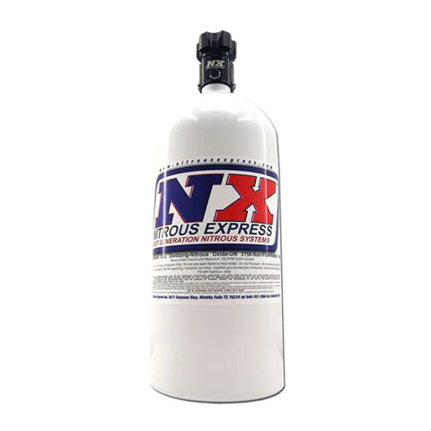 Nitrous Express 10lb Bottle w/Lightning 500 Valve 6.89 Diameter x 20.19 Tall