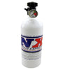 Nitrous Express 10lb Bottle w/Lightning 500 Valve 6.89 Diameter x 20.19 Tall w/Gauge