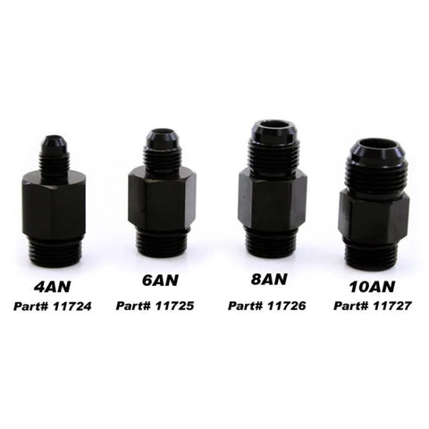 Nitrous Express 8AN Bottle Nipple for Lightning 500 Valve (image 2)