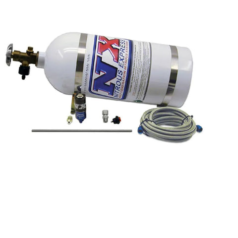 Nitrous Express Simulator Full Show Purge Kit - Incl 10lb Bottle and All Necessary Hardware
