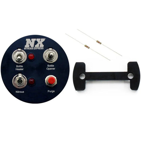 Nitrous Express Gauge Pod Switch Panel For 2-1/16in Gauge Pods