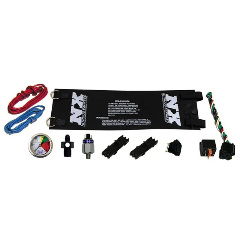 Nitrous Express Heavy Duty Fully Automatic Bottle Heater 6AN w/Gauge