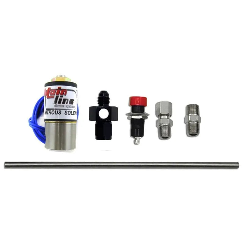 Nitrous Express Nitrous Purge Valve 4AN Manifold Push Button and Vent Tube