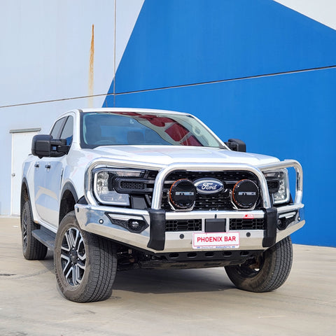 MCC Phoenix 808-01A Triple Loop Aluminium Bull Bar - Ford Ranger 2022+ - Image 2