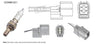 NTK Oxygen Lambda Sensor OZA686-EE1