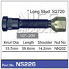 Nice Wheel Stud & Nut 1/2" 60.1mm NS226