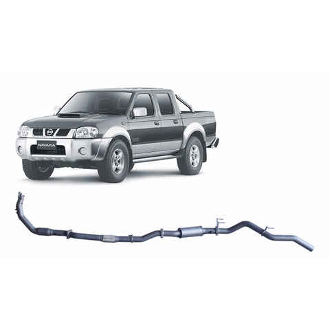 Redback Extreme Duty Exhaust 3in Turbo Back (With Cat &