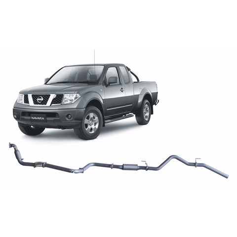 Redback Extreme Duty Exhaust 3in Turbo Back (With Cat &