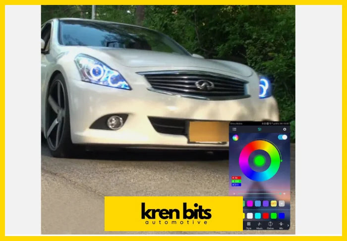 Nissan 350Gt 10 - 15 Led Bluetooth Angel Eye Kit