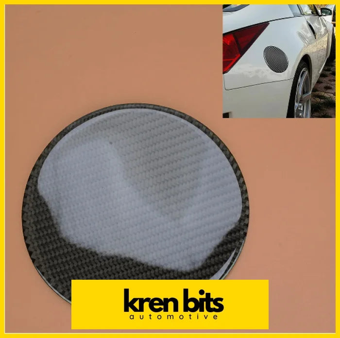 Nissan 350Z 03-08 Carbon Fibre Fuel Flap Trim