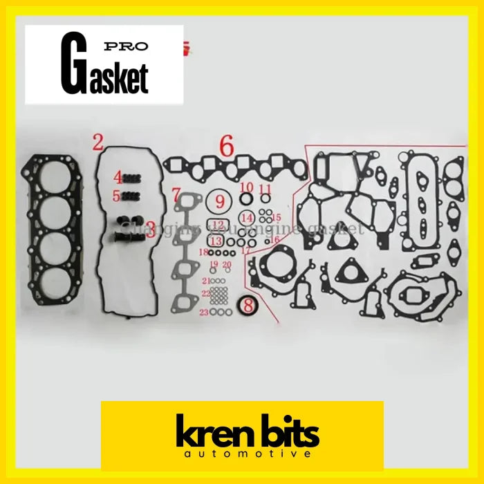 NISSAN CARAVAN 3.0 Di TERRANO 3.0 Di ZD30 ZD30DDTI Engine d Kits Set Engine Gasket 51020200 Kren Bits