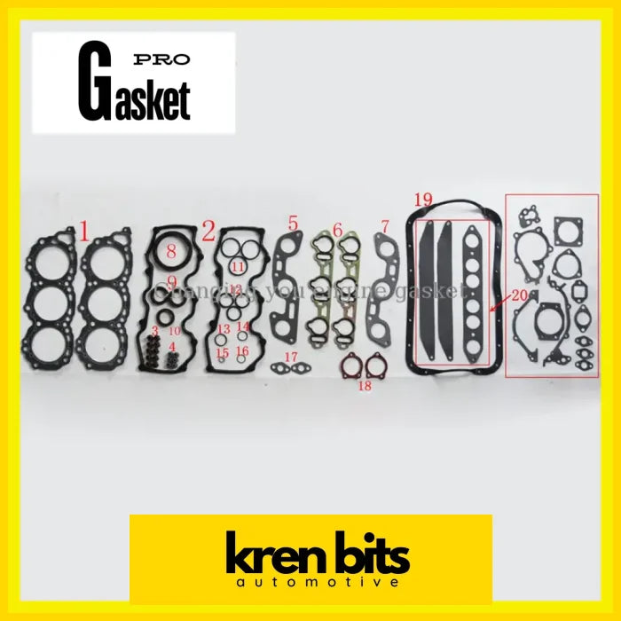 NISSAN CEDRIC SEDAN 3.0L VG30S VG30 Engine Kits Set Engine Seal Gasket 10101-39V26 Kren Bits