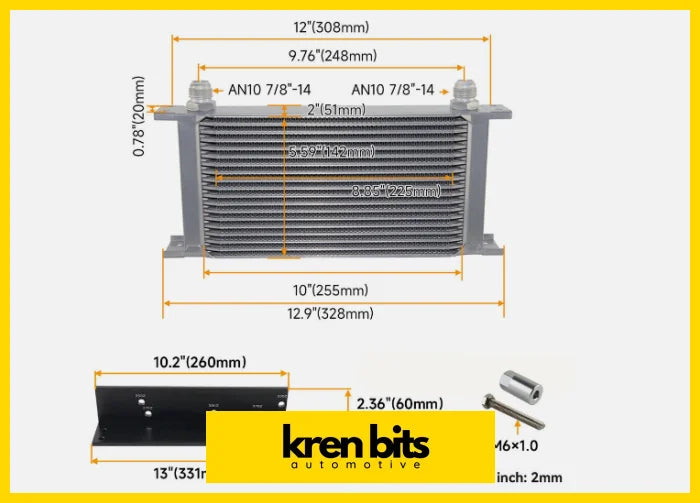 Nissan Fairlady 350Z/370Z Bolt On Oil Cooler Kit