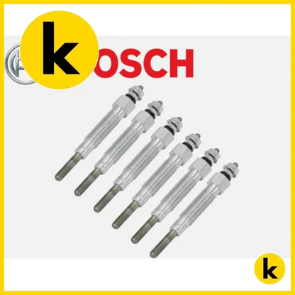 Nissan Patrol GQ 88-99 6x Bosch Glow Plugs Kren Bits