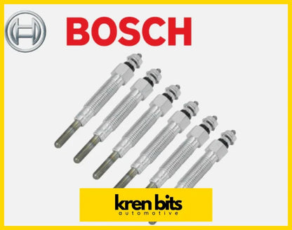 Nissan Patrol Gq 88-99 6X Bosch Glow Plugs