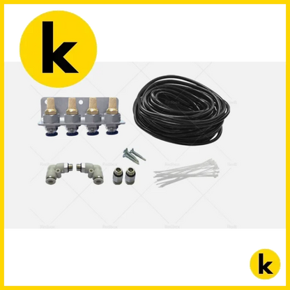 Nissan Patrol GU/GQ 4 Point Diff Breather Kit Kren Bits