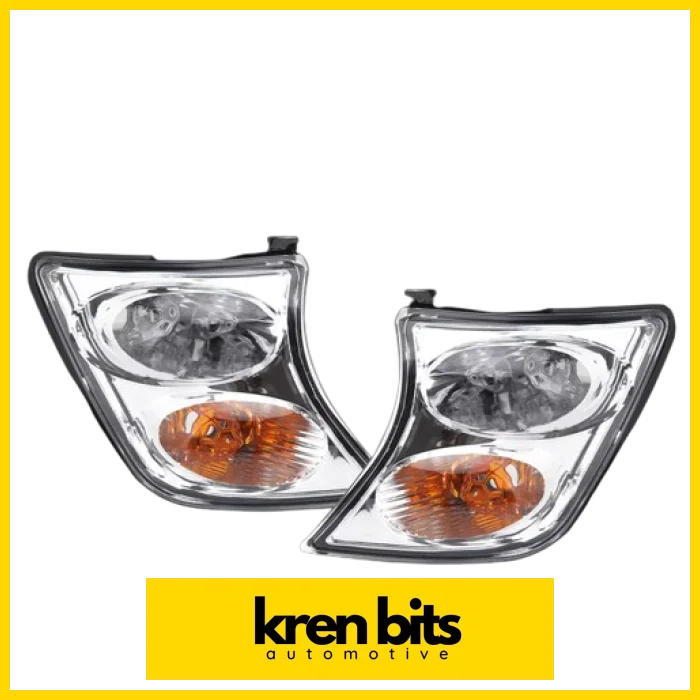 Nissan Patrol/Safari Y61 Led Headlight Kit Angel Eye Crystal