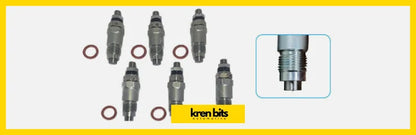 Nissan Patrol Y60 Gq 88 - 97 Fuel Injectors