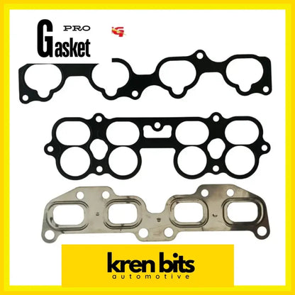 NISSAN X-TRAIL T30 J31 T31 16V QR25DE QR25 Intake Exhaust Engine GASKET shim 14035-8H300 14036-6N200 Kren Bits