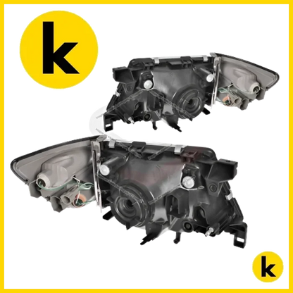 Nissan Y61 Patrol Safari GU Clear Headlights 00-04 Kren Bits