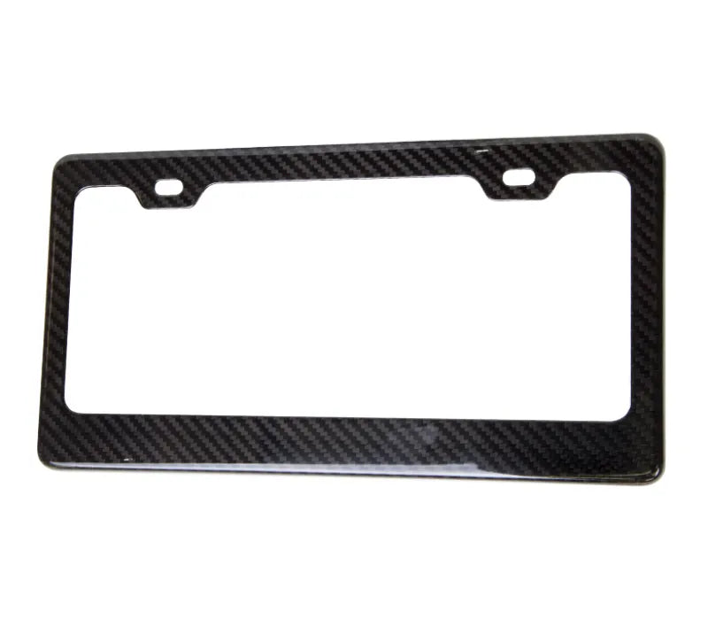 NRG NRG License Plate Frame - Dry Carbon Fiber