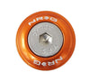 NRG NRG Fender Washer Kit w/Rivets For Plastic (Orange) - Set of 10