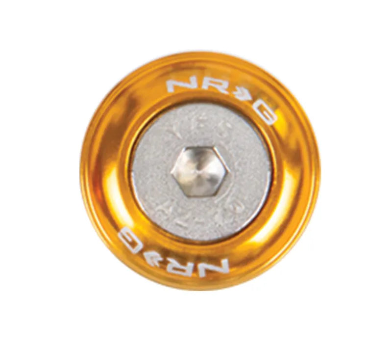 NRG NRG Fender Washer Kit w/Rivets For Metal (Rose Gold) - Set of 10