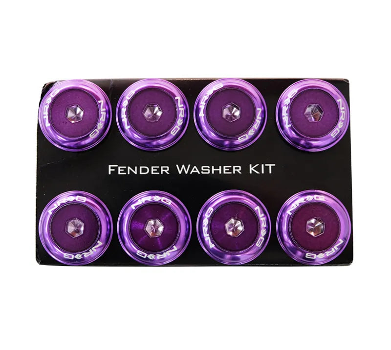 NRG FW-800PP NRG Fender Washer Kit w/Color Matched M8
